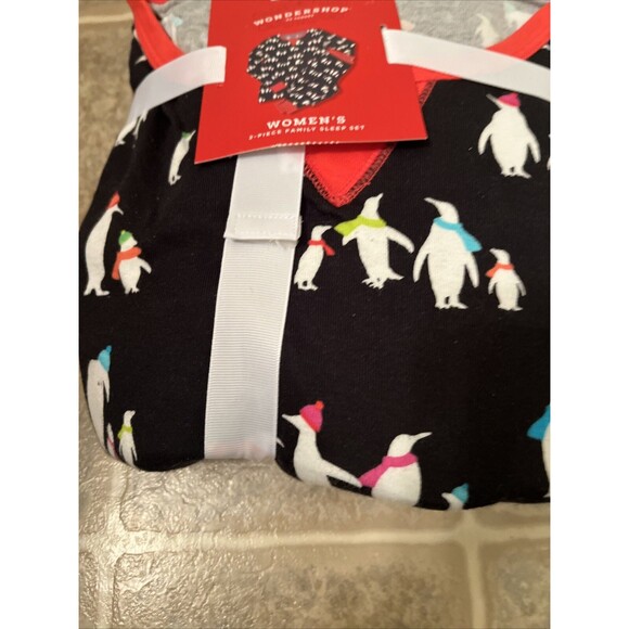 Wondershop Women's Penguin 2-Piece Family Sleep Set Christmas Pajamas Size 3X - Picture 5 of 13